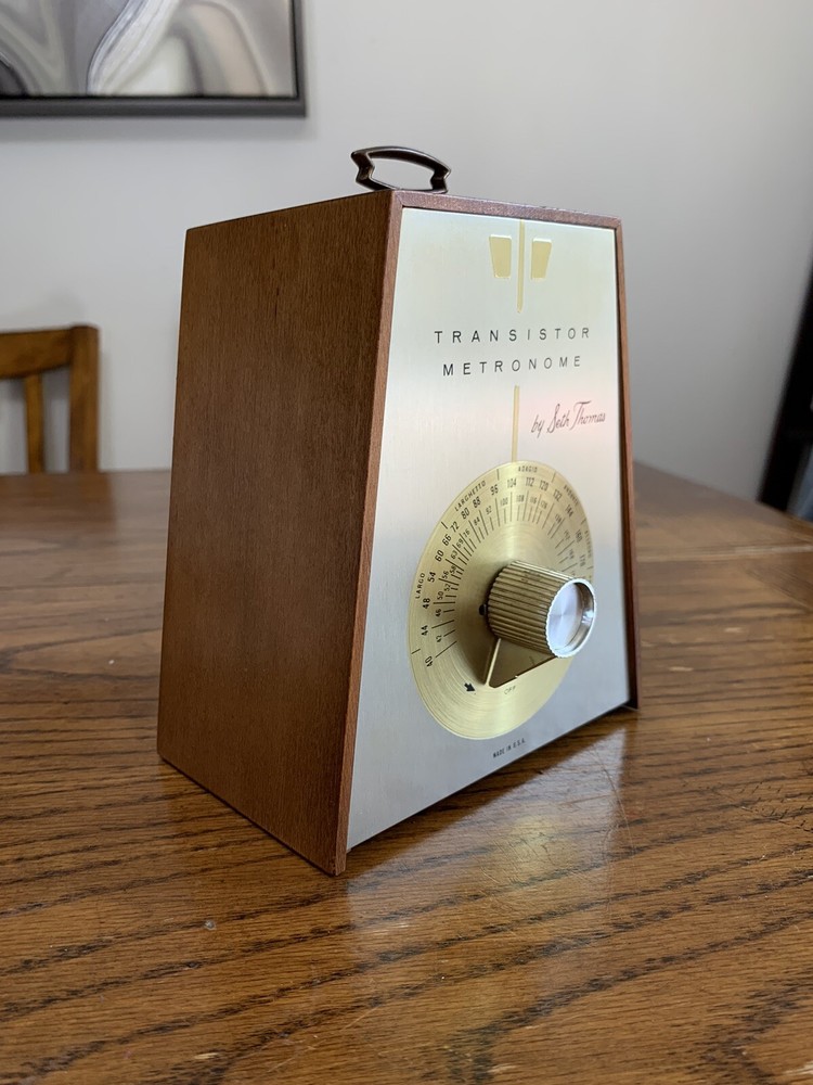 Vintage Seth Thomas Transistor Metronome E970-000 Read