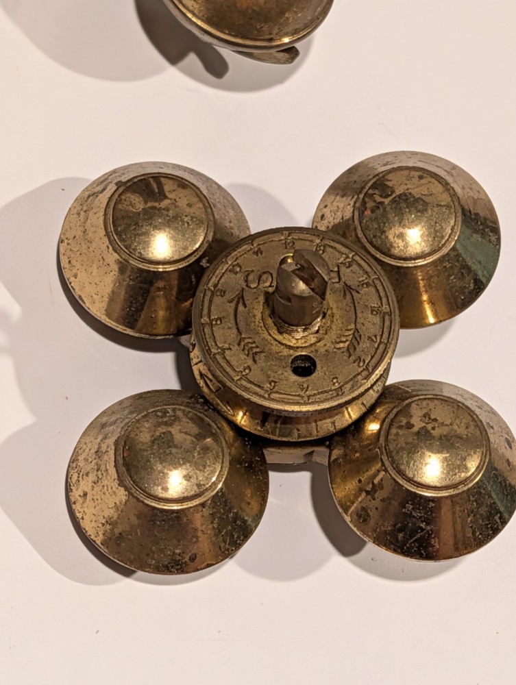 vintage clock parts
