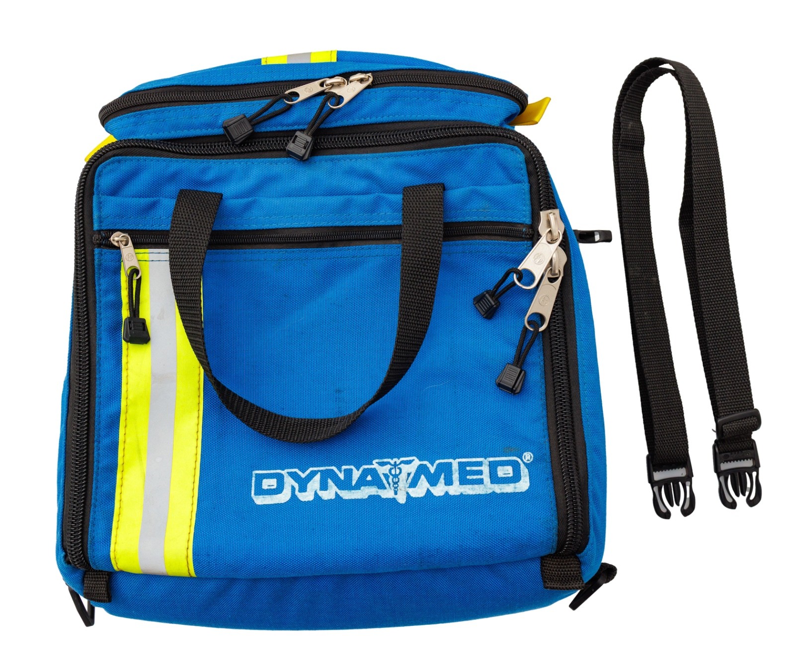 Vintage Dyna-Med Medic Bag Blue MB887 EMT Responder Ambulance Emergency Pack