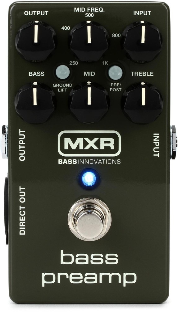 MXR M81 Bass Preamp Pedal (3-pack) Bundle