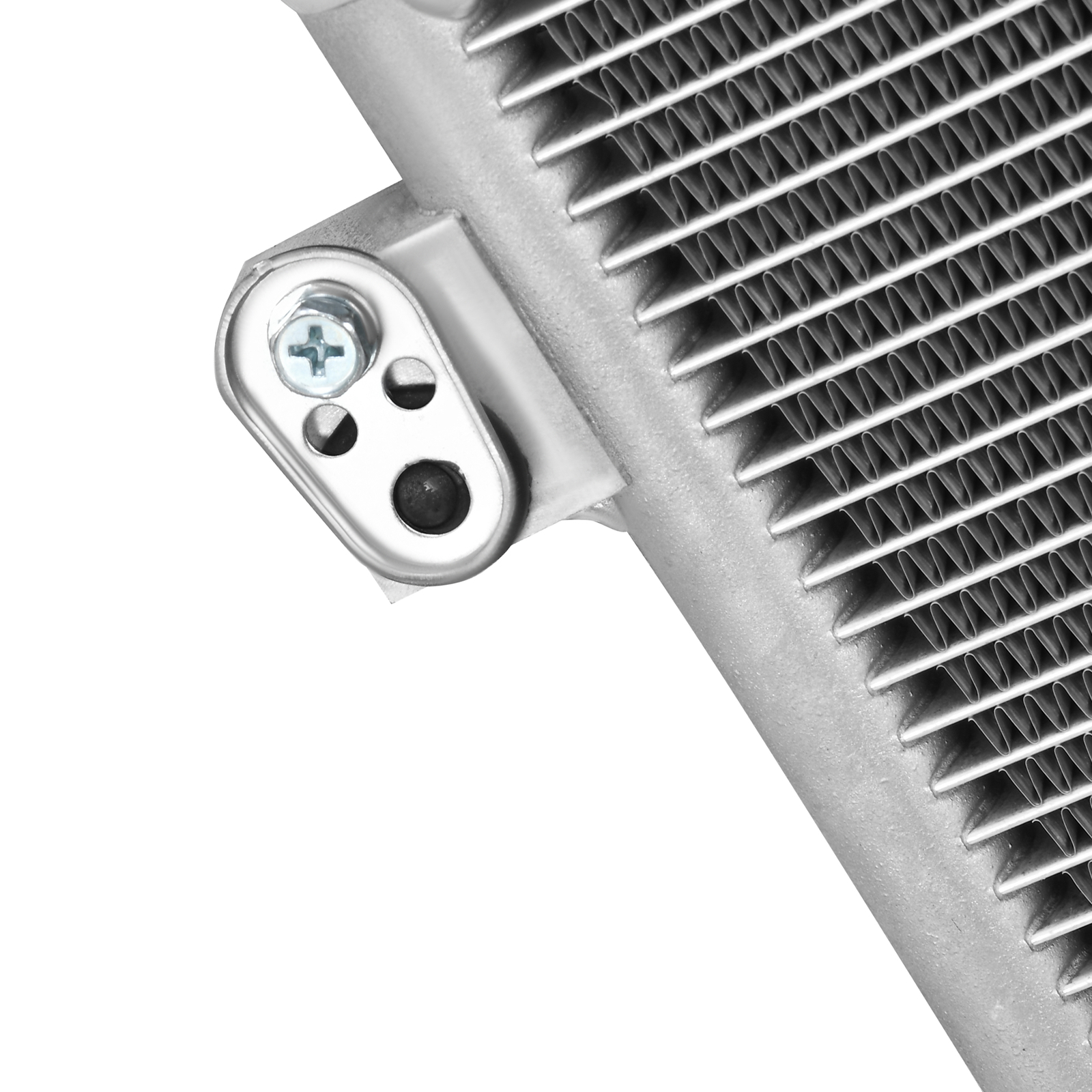 A/C AC Condenser with Receiver Drier for 2006-2011 Honda Civic Sedan Aluminum