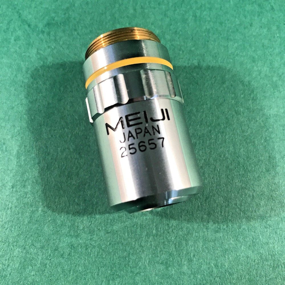 Meiji Plan 10x objective  10x/0.10