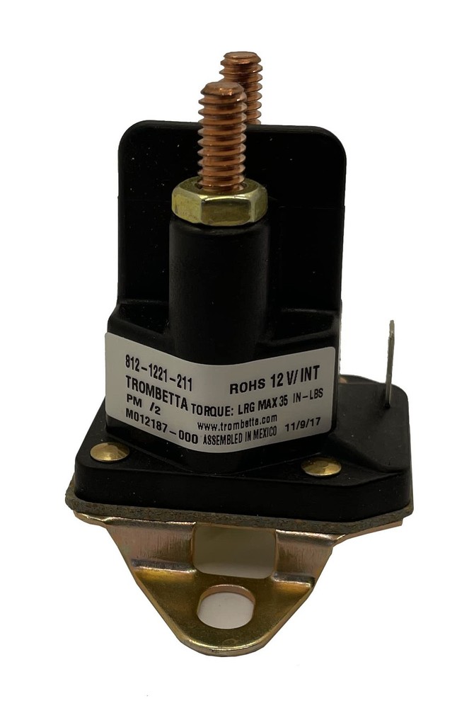 Trombetta Plastic Spade Contactor 8121221211 Auto Part Replacement
