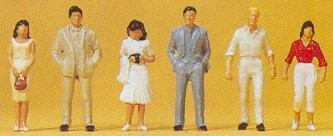 Preiser 14022 HO Scale Pedestrians Passers-By