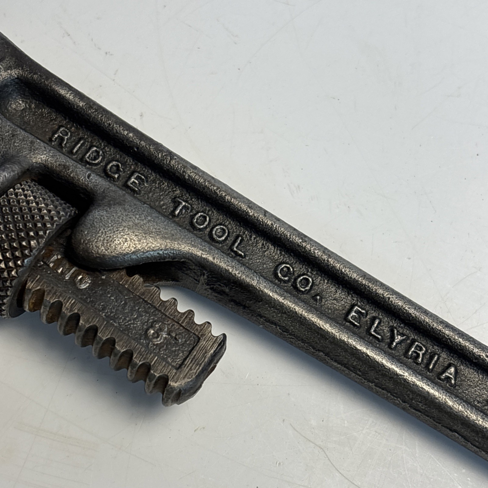 Vintage RIDGID 8” Pipe Wrench PAT PEND’G N.Y.C. USA