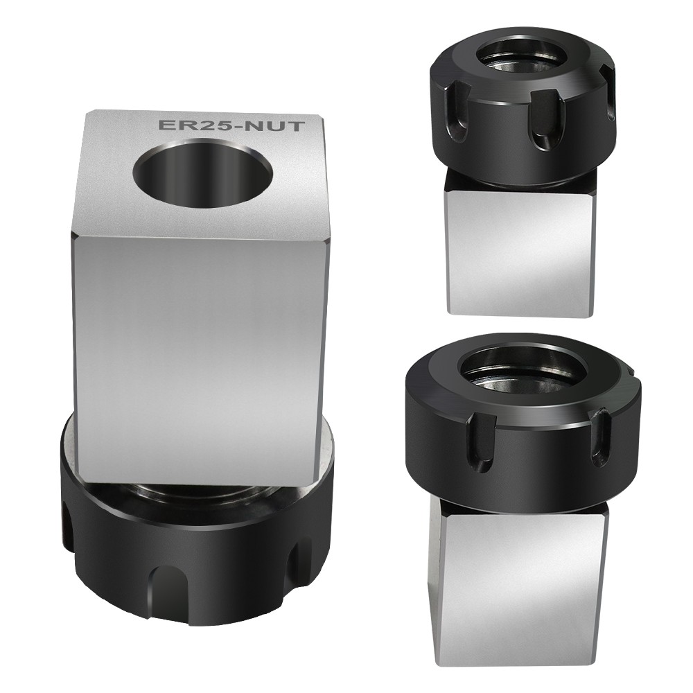 ER25 ER32 ER40 Square Hex Spring Collet Block Chuck Holder for CNC Lathe Machine
