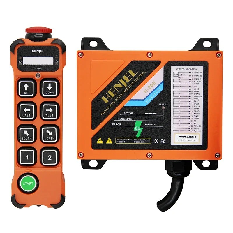 Remote Control Crane Skytrain Crane Gantry Crane Hoist Wireless Remote Control