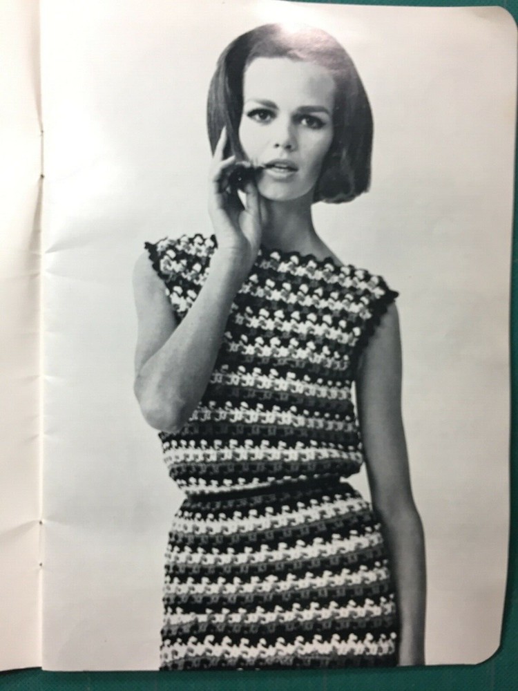 VINTAGE 1960s Sweaters & Things Knitting patterns American Thread Co Bk 182