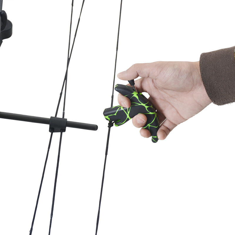 Archery Release Aid Plastic Thumb Release Trigger Recurve/Compound Bow Shooting