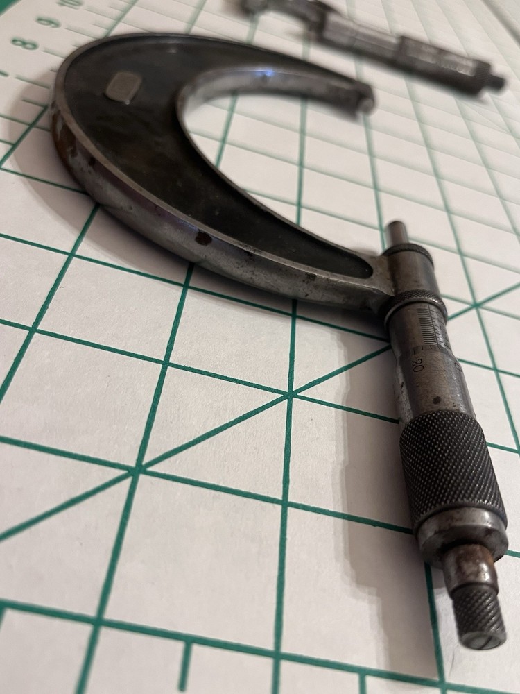 Starrett And Craftsman Outside Micrometers