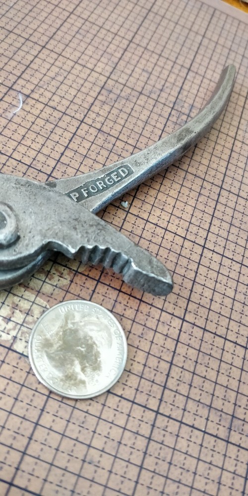 Vintage Slip-Joint Pliers - Drop Forged