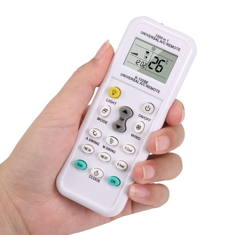 2X Universal A/C Air Conditioning Remote Control Replacement for 1000 Multibrand