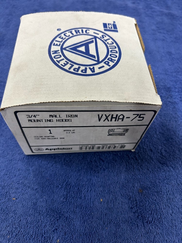 NEW - APPLETON VXHA-75, OVERHEAD LIGHT BASE (O3-A)