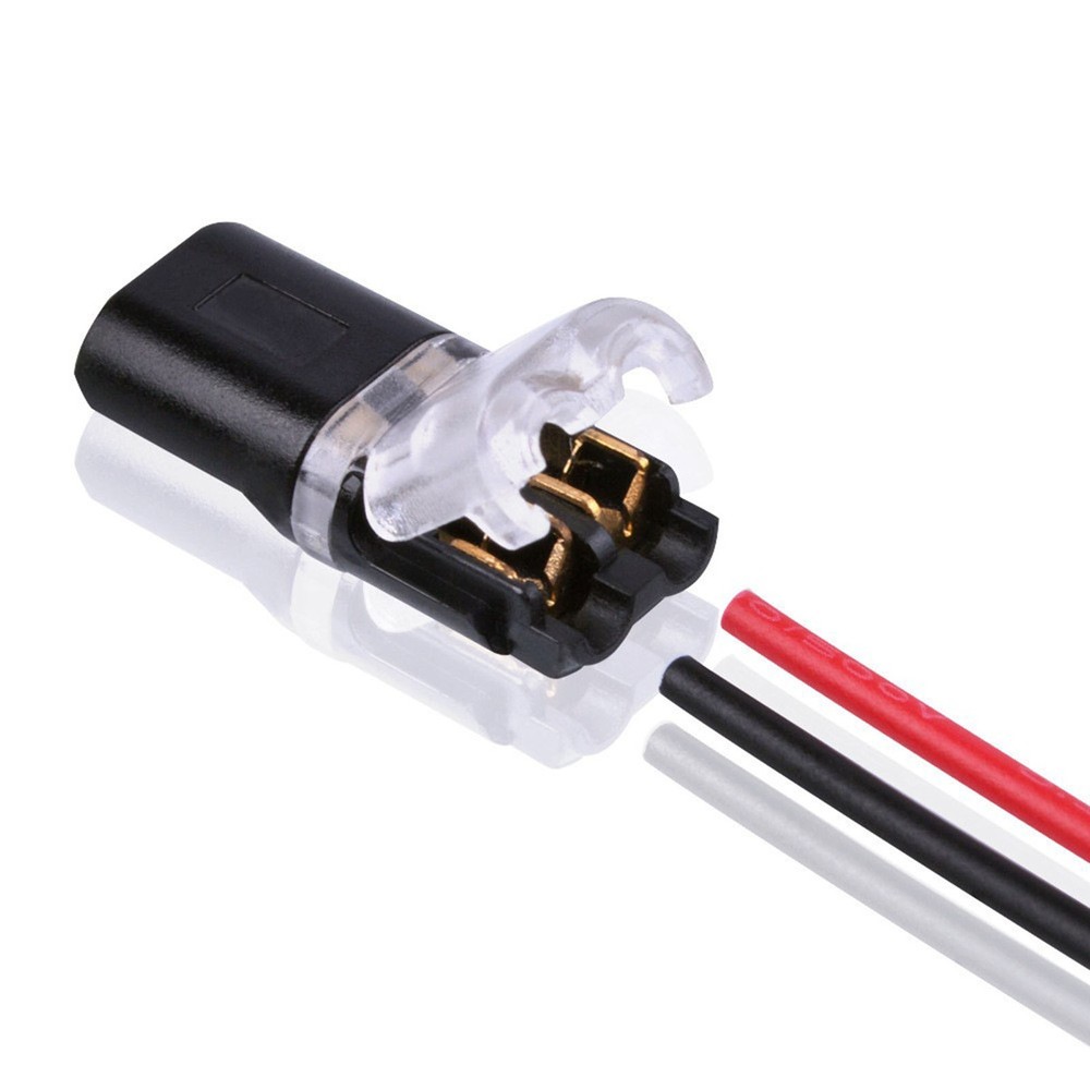 Secure Plug-In Connector Terminal Connection 10pcs Double-wire Reusable