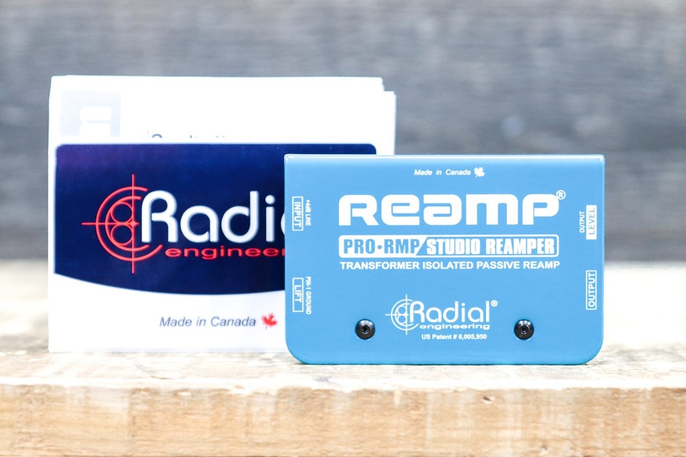 Radial Engineering ProRMP Studio Reamper Transformer Isolated Passive Reamper
