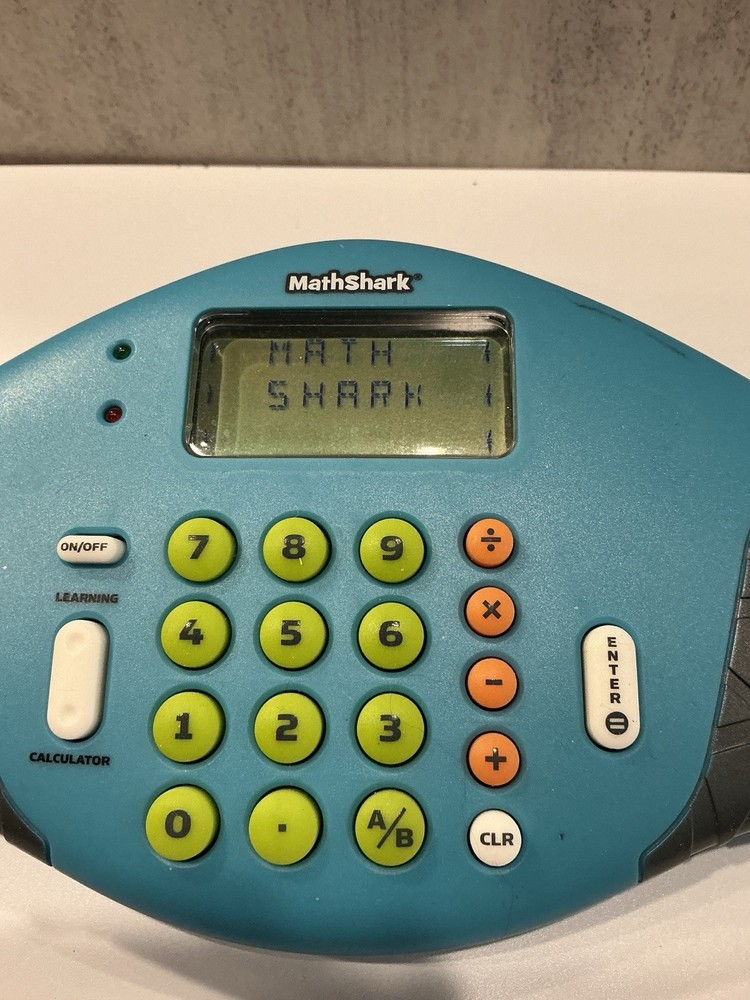 Educational Insights MathShark Handheld Electronic Math Game & Calculator