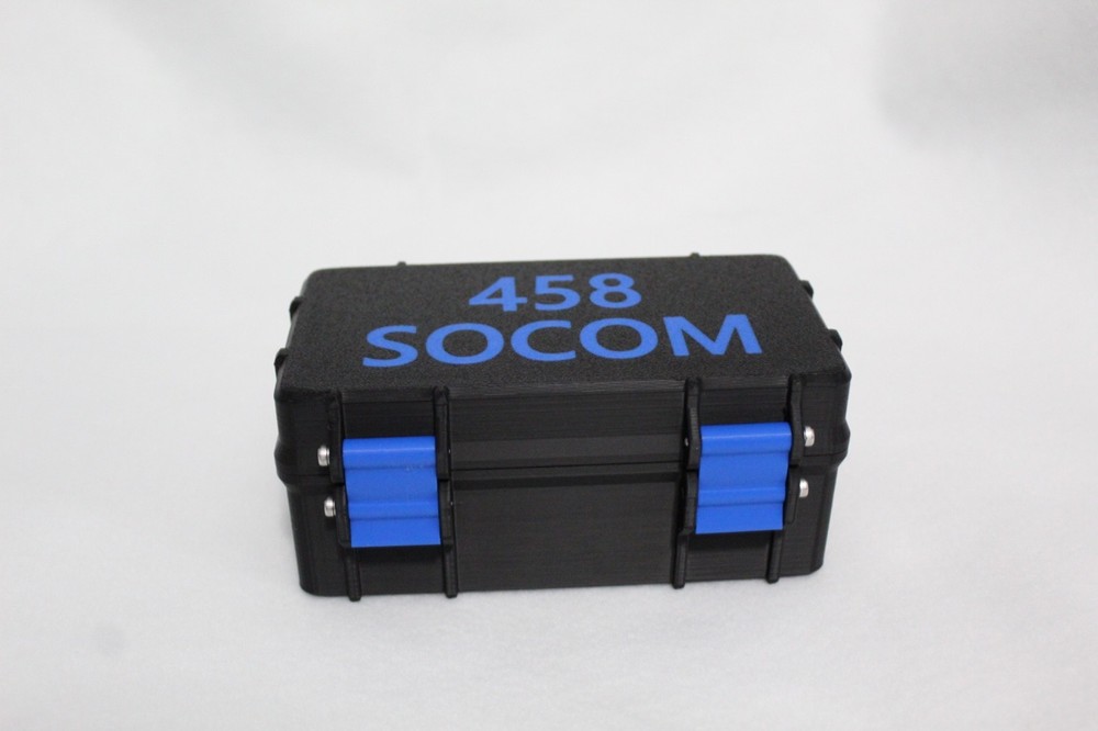.458 socom ammo box, 50 round capacity