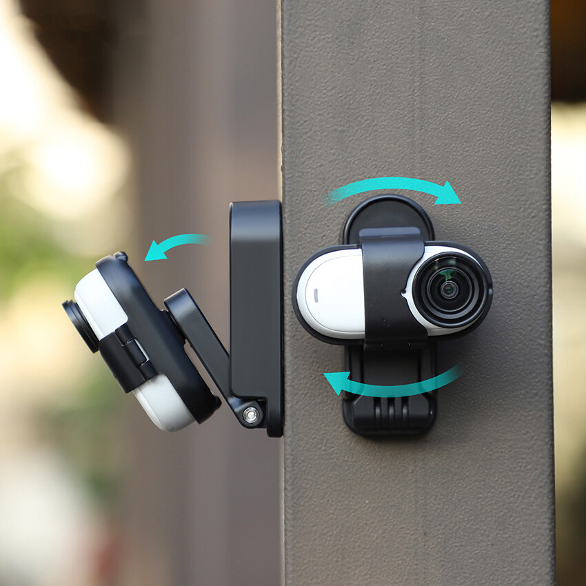 For Insta360 GO 3S/3 Magnetic Mount Tabletop Base Bracket Angles Adjustable 360°