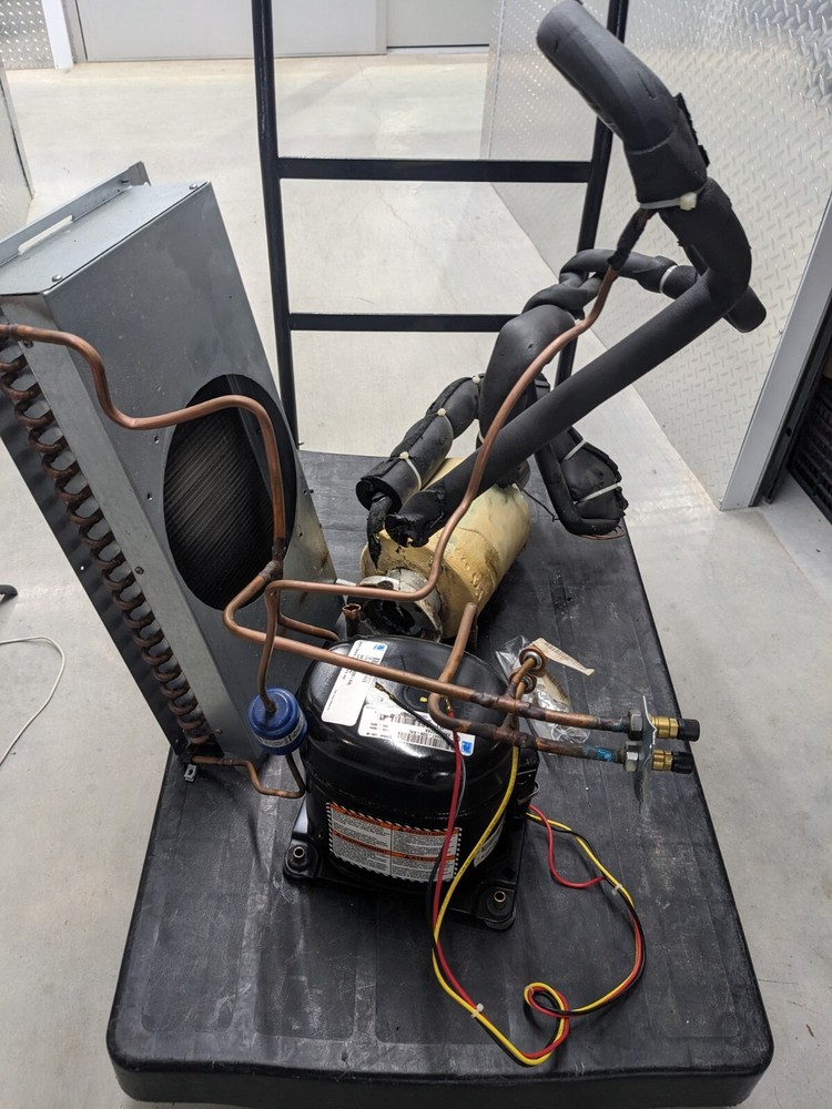 AS-IS Scotsman Motor/Compressor/Condenser Pulled From Scotsman B530P Ice Maker