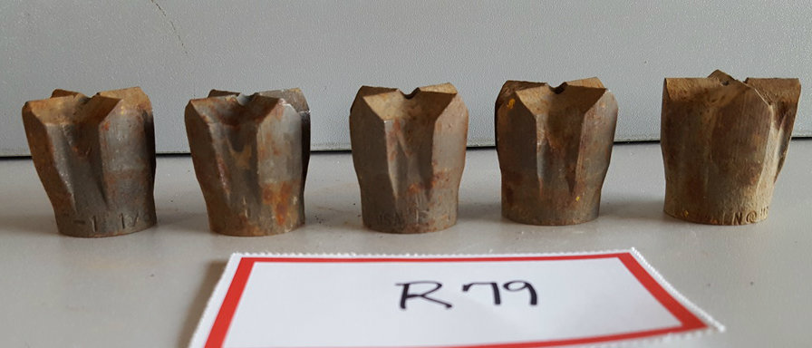 1-1/8" CARBIDE ROCK CROSS DRILL BITS, R79
