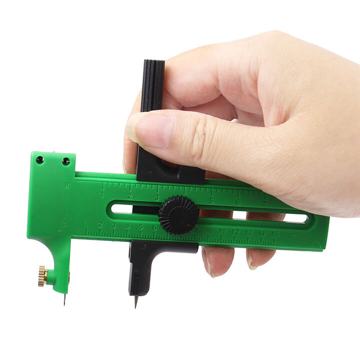 Handle Circle Cutter Compass Circle Cutter 2-15cm Cutting Tool for Draw Picture