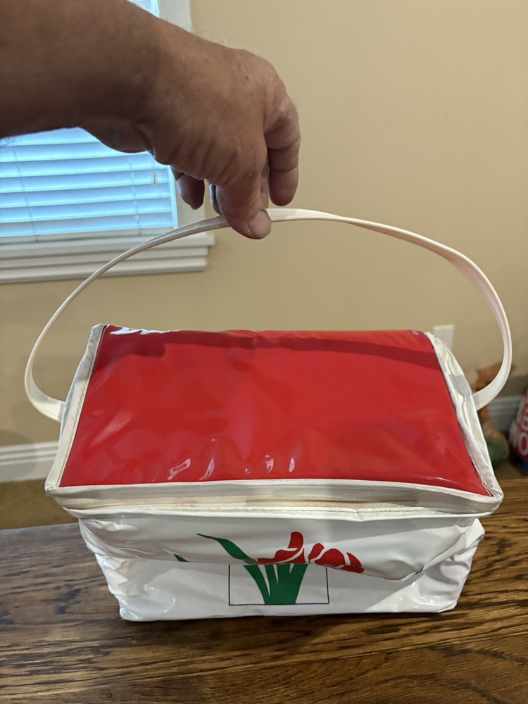 Vintage Iris Soft Cooler Bag Rare!!!