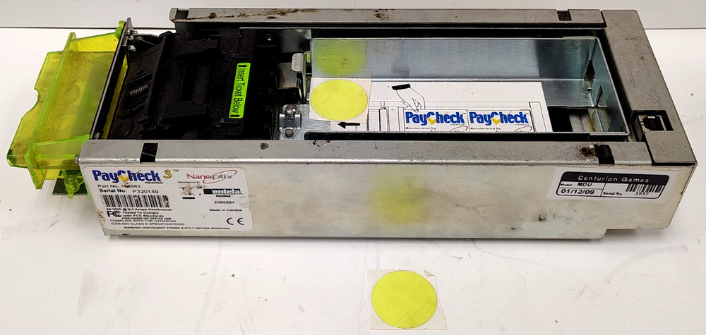 NANO PTIX PAYCHECK PRINTER 24VDC @ 2.4A CLASS B 103563