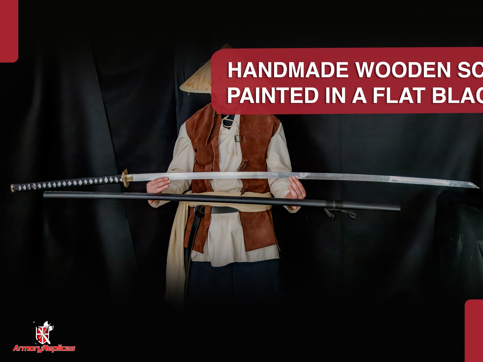 78" Giant Japanese Nodachi Sword: 57" Carbon Steel Full Tang Blade Greatsword