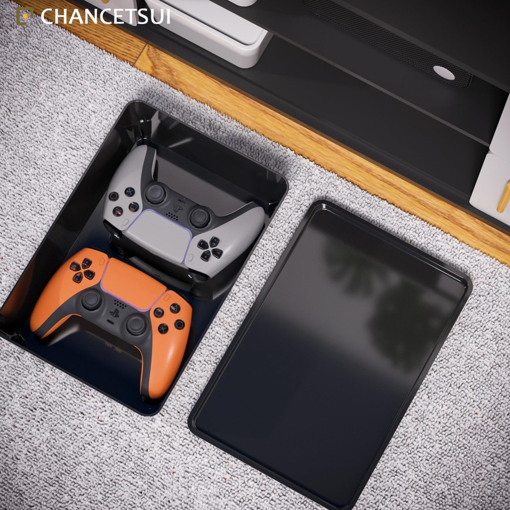 Storage Bins With Lids Plastic Containers: Multipurpose Stackable Storage Con...