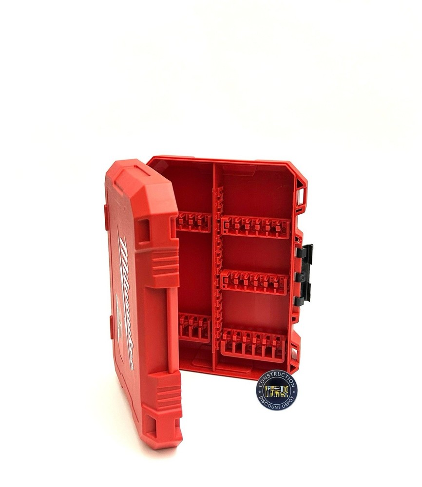 Milwaukee PACKOUT COMPATIBLE Customizable Large Case Drill Bit Organizer