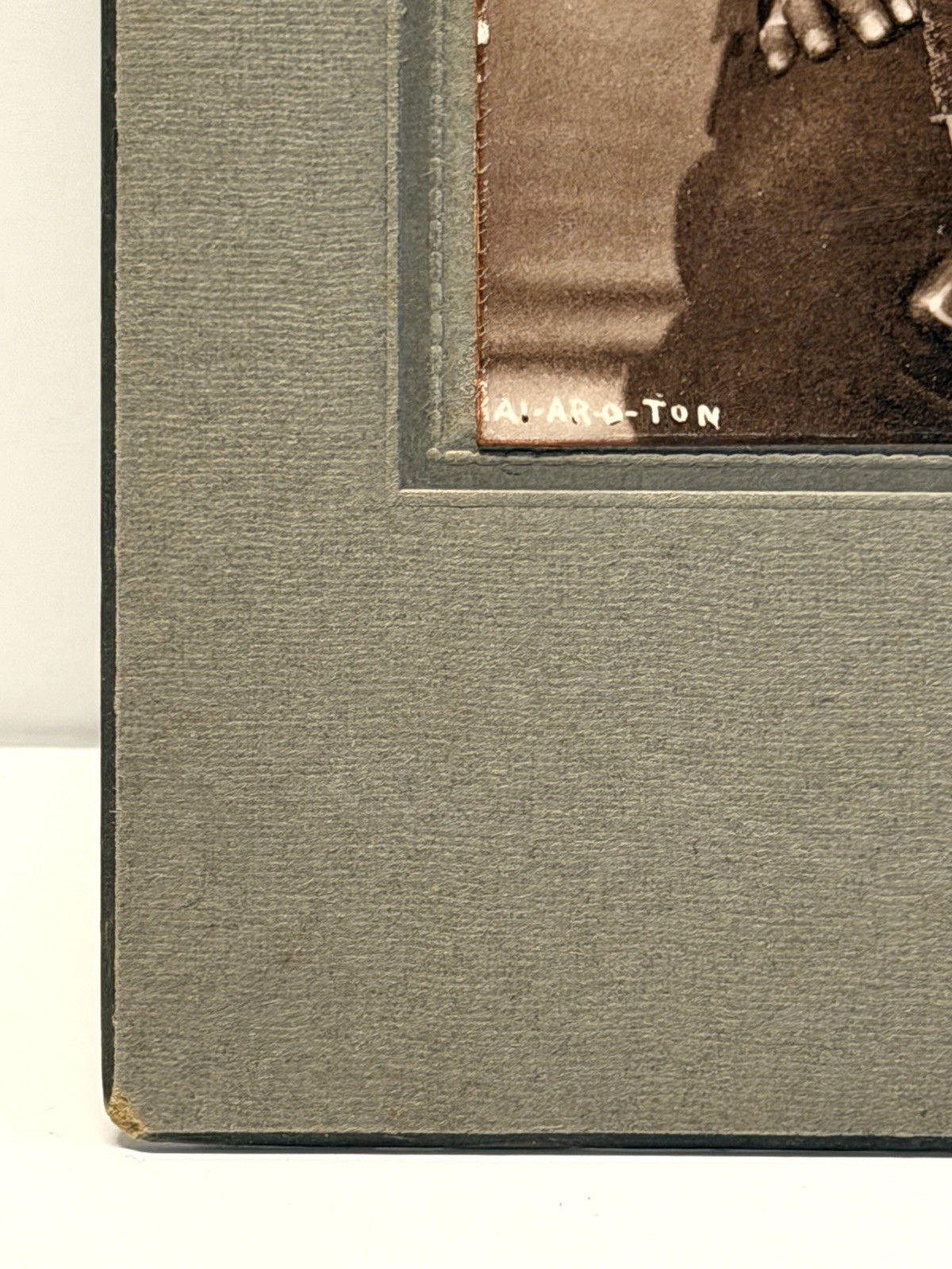 Antique Native American Indian Photograph of Bear Shield (A-Ara-Ton) Warrior