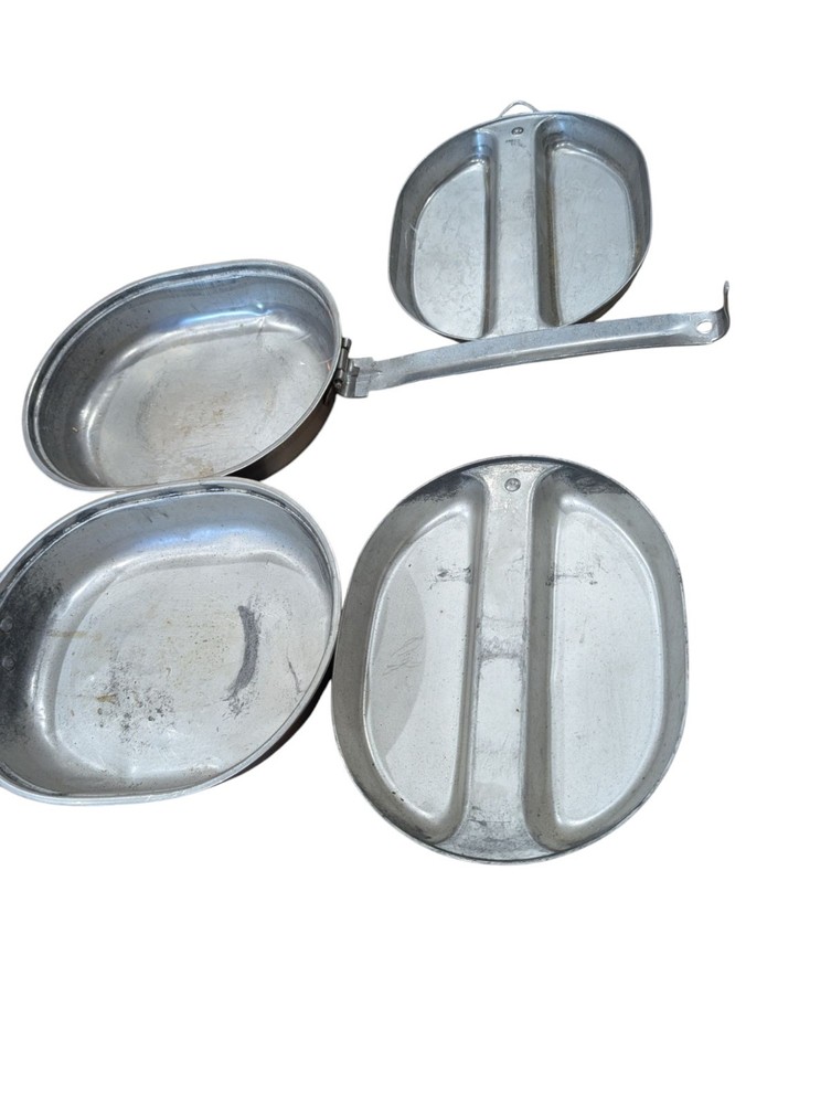 ORIGINAL US ARMY & MARINE INFANTRY MESS KIT-DATED:1966