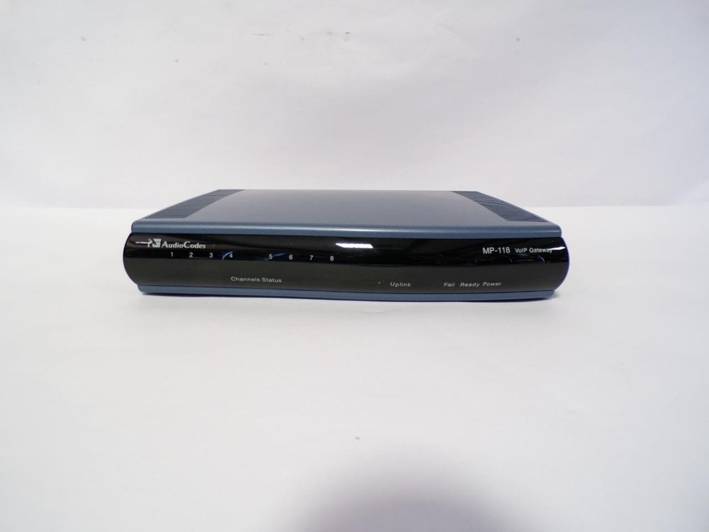 AUDIOCODES MP118/ 8FXO/ 3AC ACCESS GATEWAY (J776)