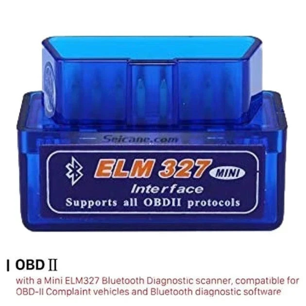 New ELM327 V2.1 Bluetooth OBD2 Code Reader For Android Torque Super Diagnostic