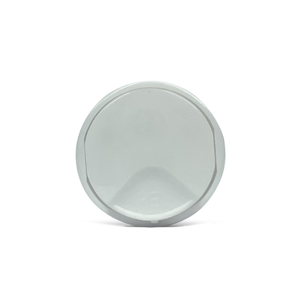 24/410 Smooth WH Easy Open Disk Cap -Unlined- 200 units-$ 0.05 each
