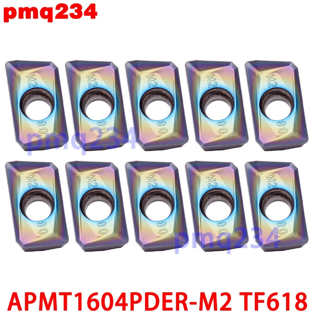 APMT1604PDER-M2 TF618 Carbide Inserts Milling Inserts Tools CNC Indexable Tools