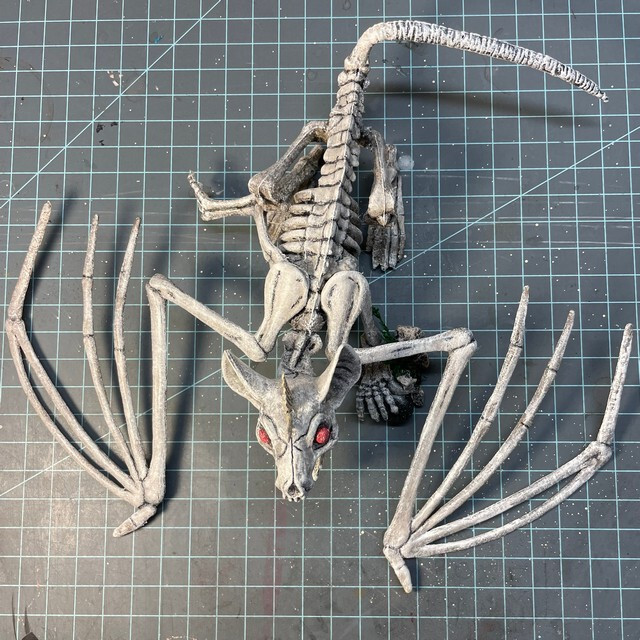 Handpainted Dragon Bone Diorama with Removable Base