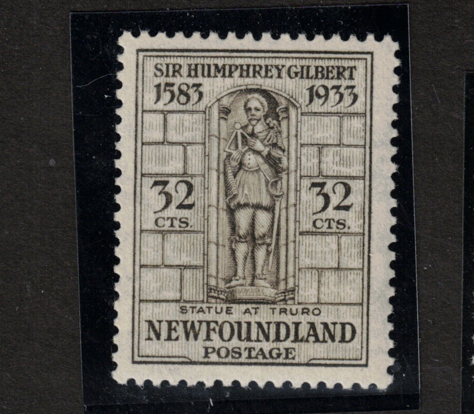 Newfoundland #225ii Very Fine Never Hinged Inverted Watermark