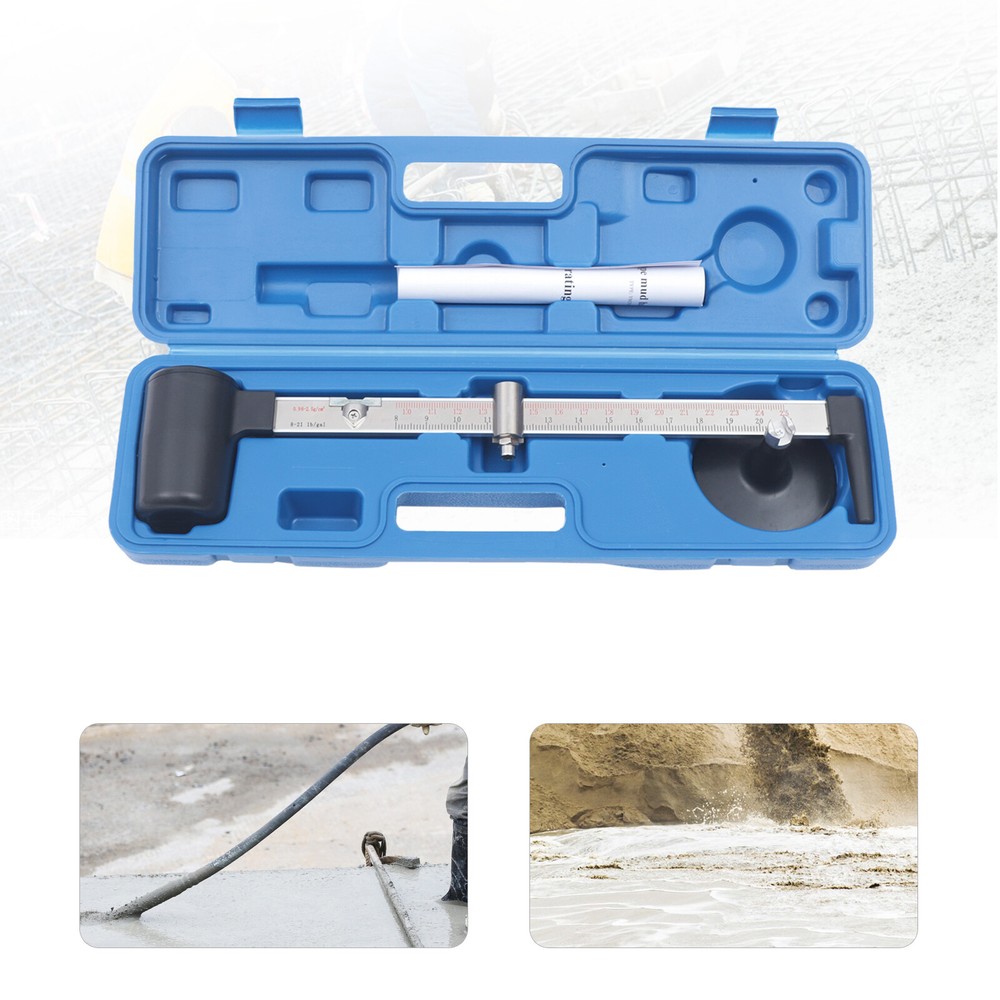 Mud Test tool Double Scales Mud Hydrometer Mud Gravity Balance Hydrometer New