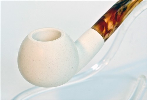 Standard Apple Smooth Bent Meerschaum Pipes