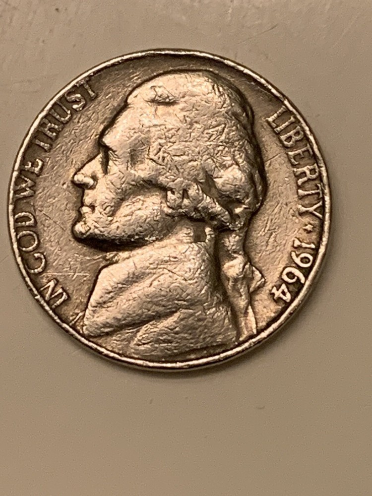 1964 Jefferson Nickel No Mint Mark + Errors