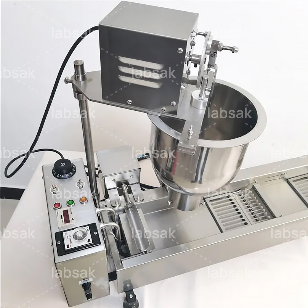 Electric Single Row Automatic Donut Maker Circle Donut Fryer Maker Machine
