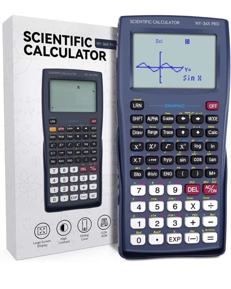 TI-36X Pro Scientific Calculator Roatee Engineering Engineer Graph Graphing