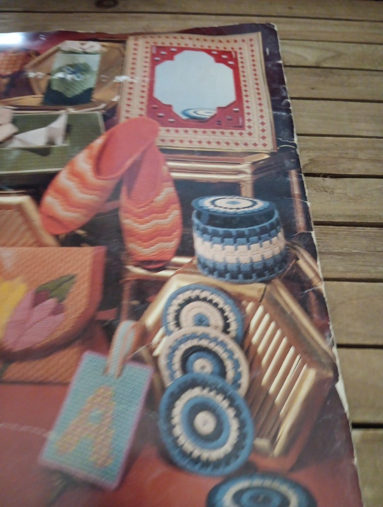 Plastic Canvas Bazaar 16 Needlepoint Projects by Vicki Neil Getchell Pattern