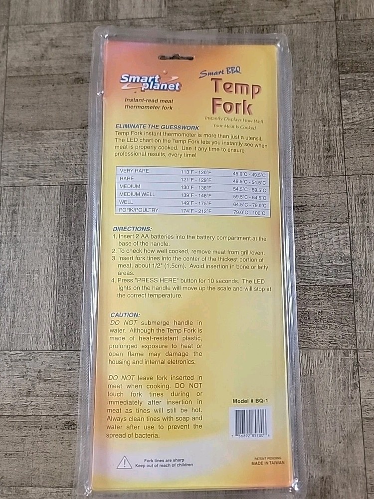 Smart Planet Temp Fork