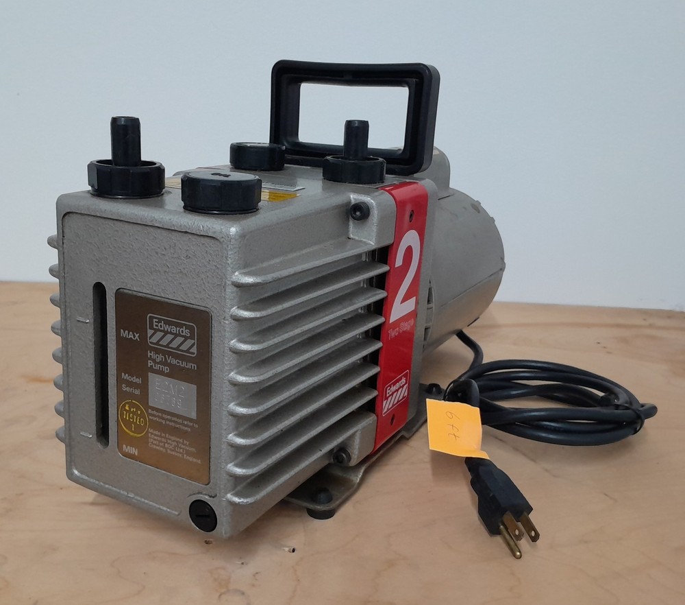 Edwards E2M2 Vacuum Pump TESTED ~0.0101 torr