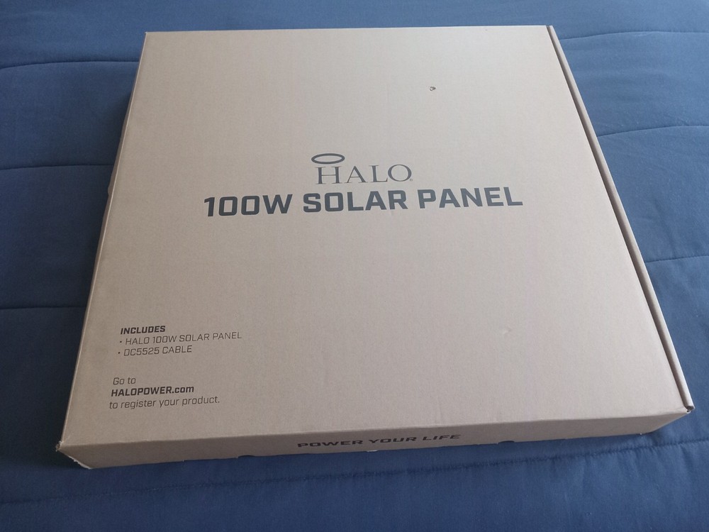 HALO 100 Watt Foldable Solar Panel with Kickstand NEW!!!