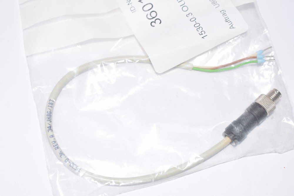 NEW KNAPP 3601346, 1530-0.3 Output Cable Open E