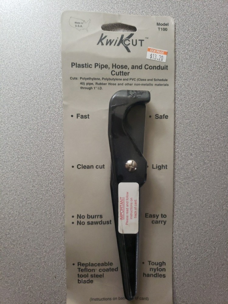 Dawn Industries - T100 KwikCut 1-1/8 OD
