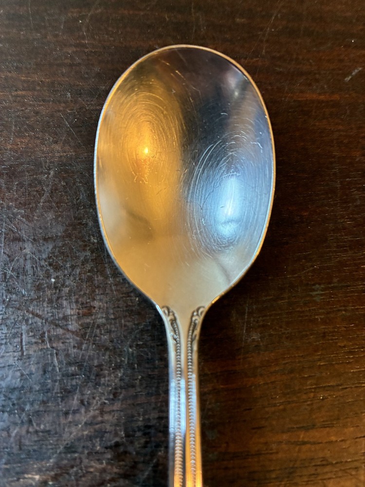 International Silver Remembrance, Sugar Serving Spoon, 5 3/4" Silverplate
